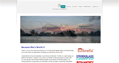 Desktop Screenshot of coastalmarinecanvas.com